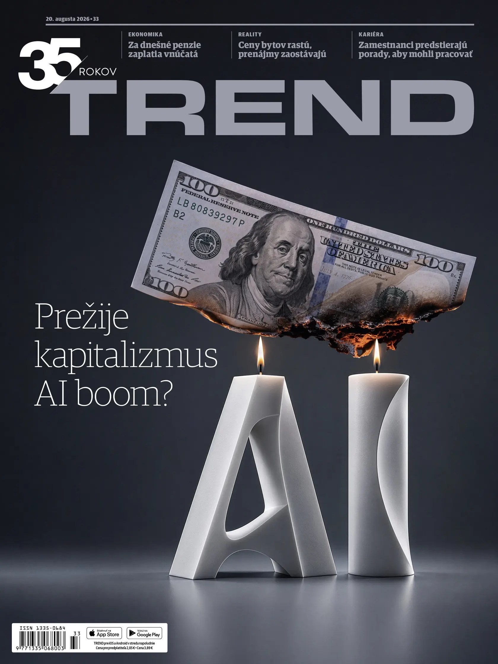 Titulka časopisu TREND 33/2026