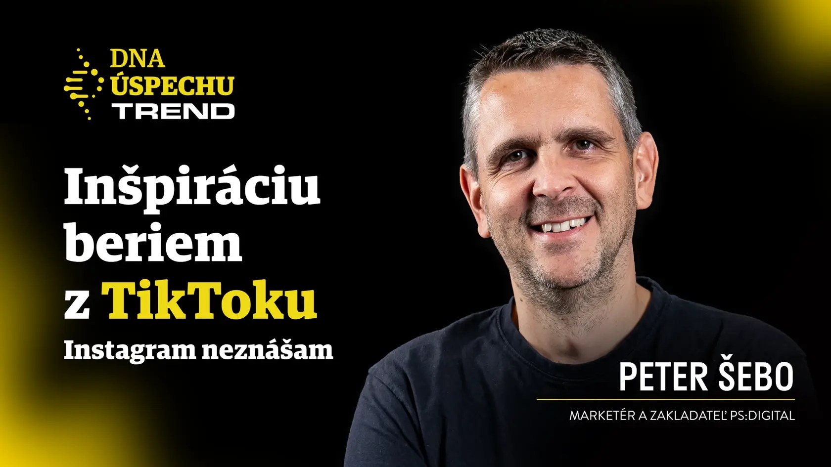 Peter Šebo patrí medzi najvýraznejšie osobnosti slovenského marketingu. Je zakladateľom digitálnej agentúry PS:Digital, stojí za konferenciou Marketing Rules, tvorí podcasty a venuje sa aj vzdelávaniu v oblasti umelej inteligencie.